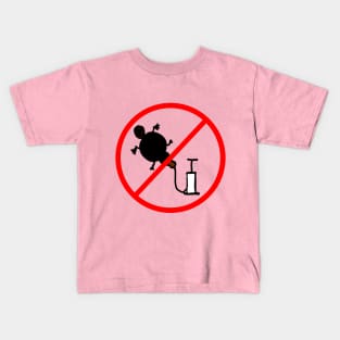 Do not inflate platypus. Kids T-Shirt